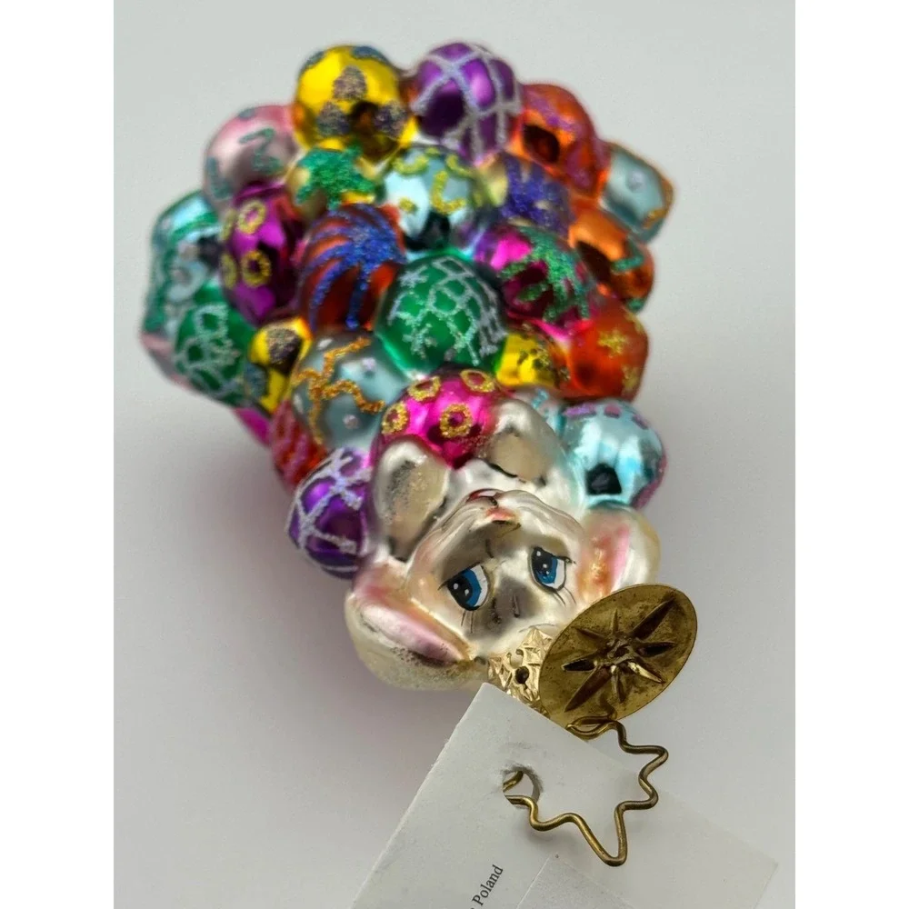 Christopher Radko High Roller Ornament‎ Easter Bunny Rabbit Eggs Little Gem